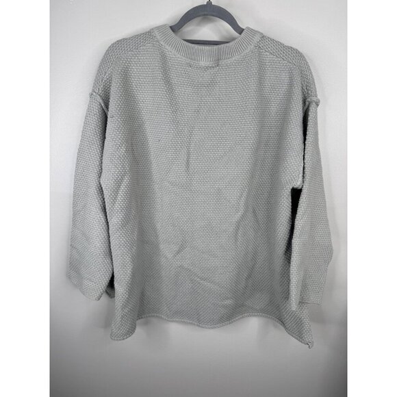 Free People FP Beach Hailee Sweater Top & Pants Set Waffle Knit Green Size S - Picture 5 of 10